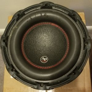 2 audiopipe 10s & 1000 watt crunch amp
